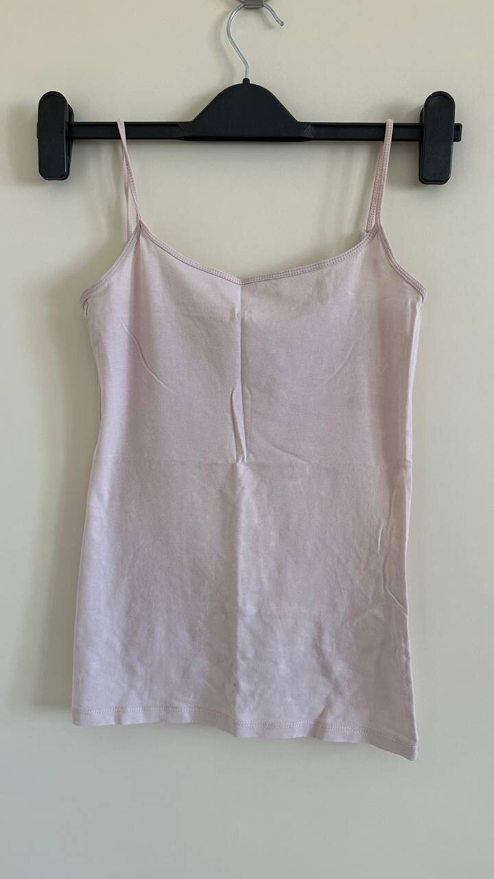 Satin cami top, blush pink, photo 1